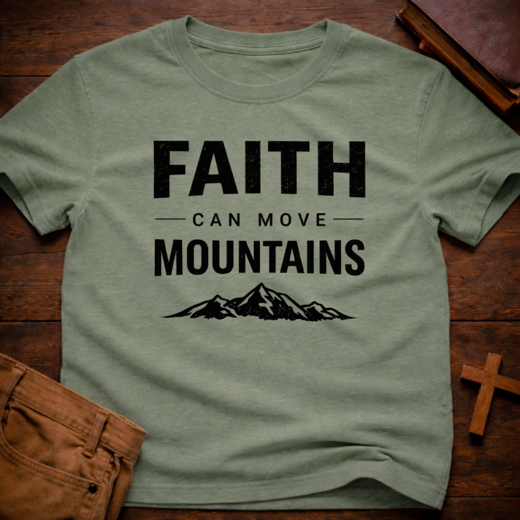 Faith Can Move Mountains T-Shirt