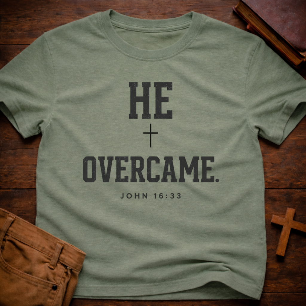 He Overcame T-Shirt