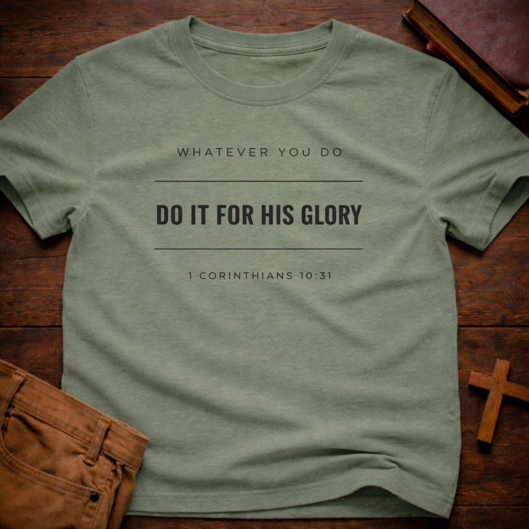 1 Corinthians 10:31 T-Shirt