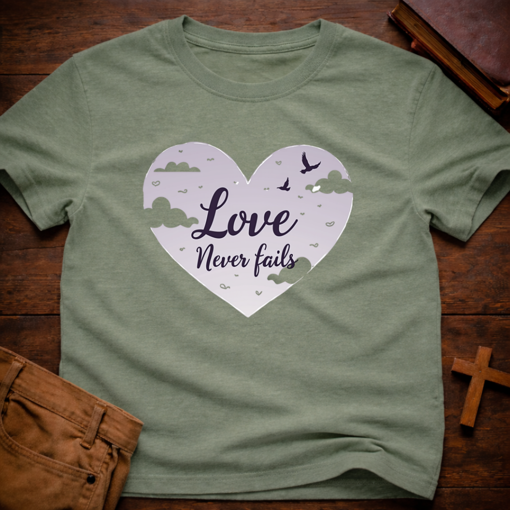 Love Never Fails T-Shirt