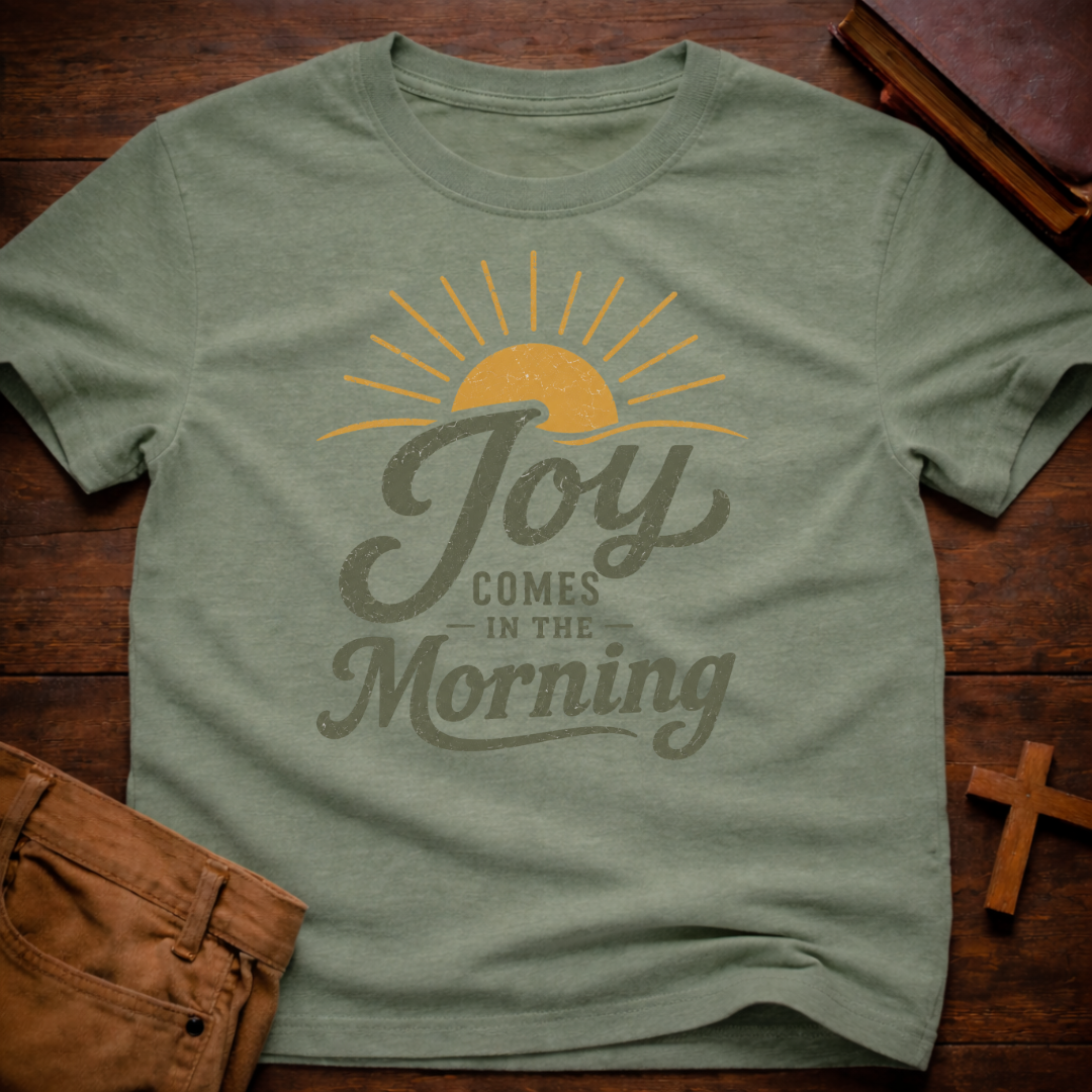 Joy Comes In The Morning Vintage T-Shirt