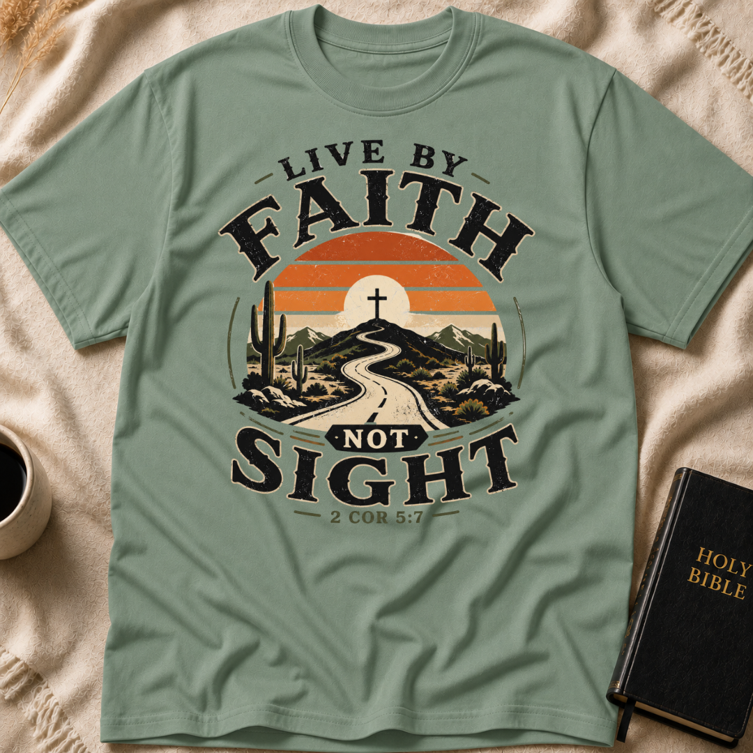 Live By Faith Not Sight T-Shirt