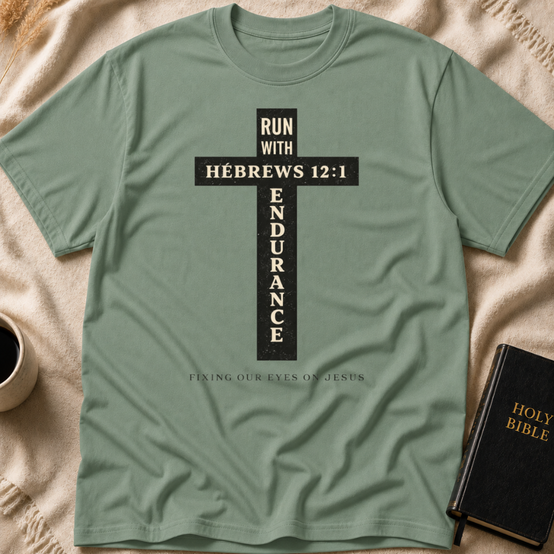 Hebrew 12:1 T-Shirt