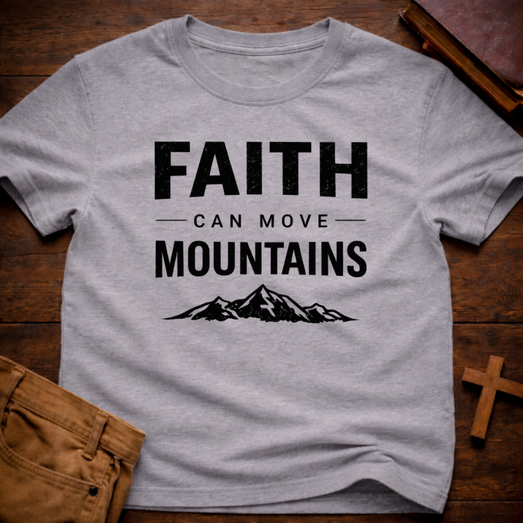 Faith Can Move Mountains T-Shirt