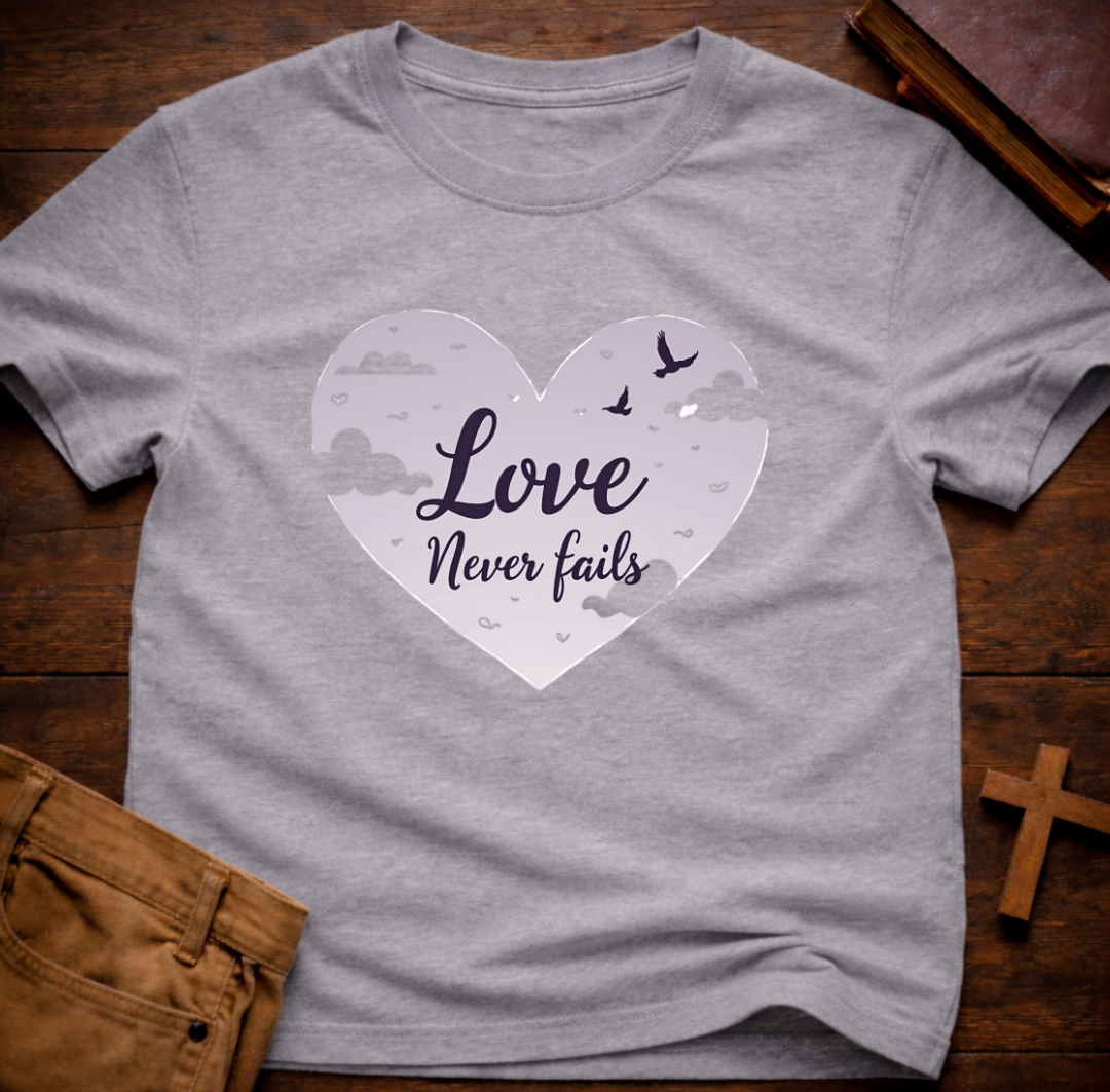 Love Never Fails T-Shirt