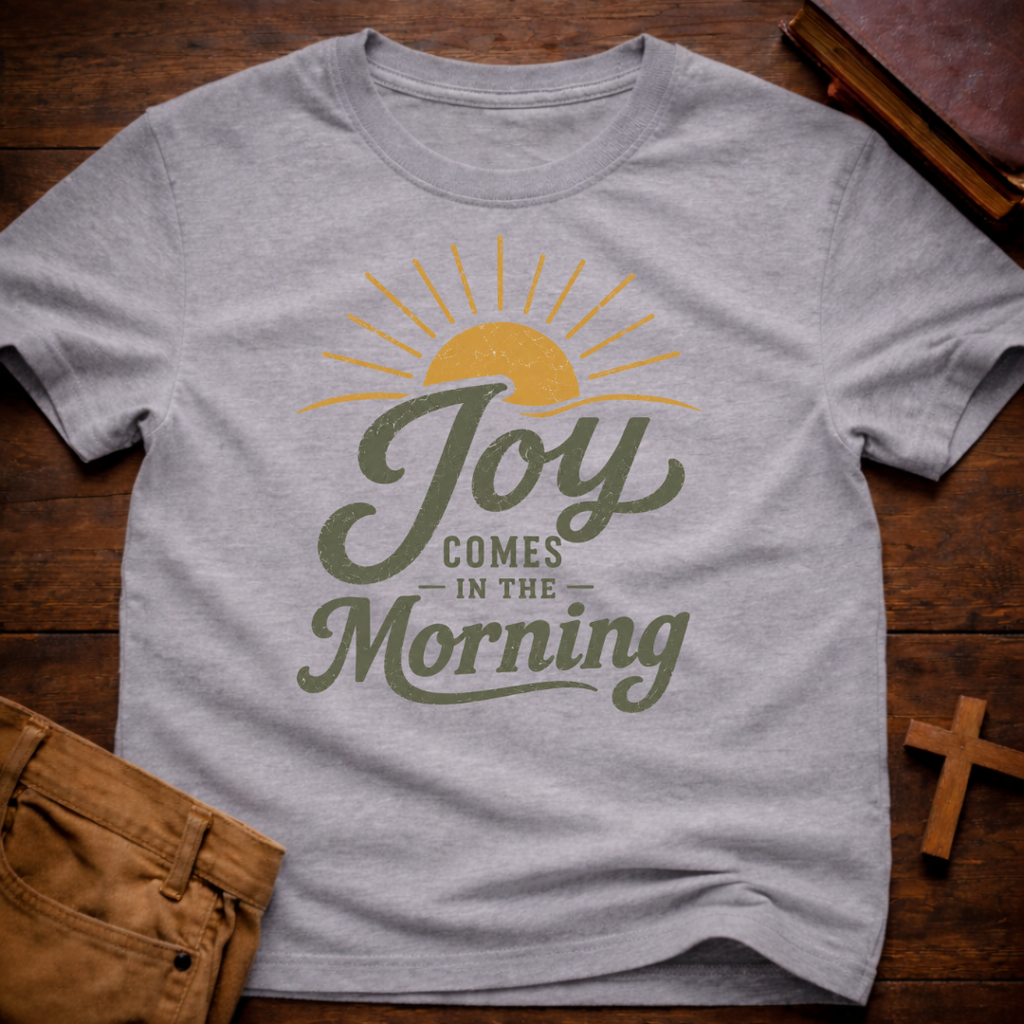 Joy Comes In The Morning Vintage T-Shirt