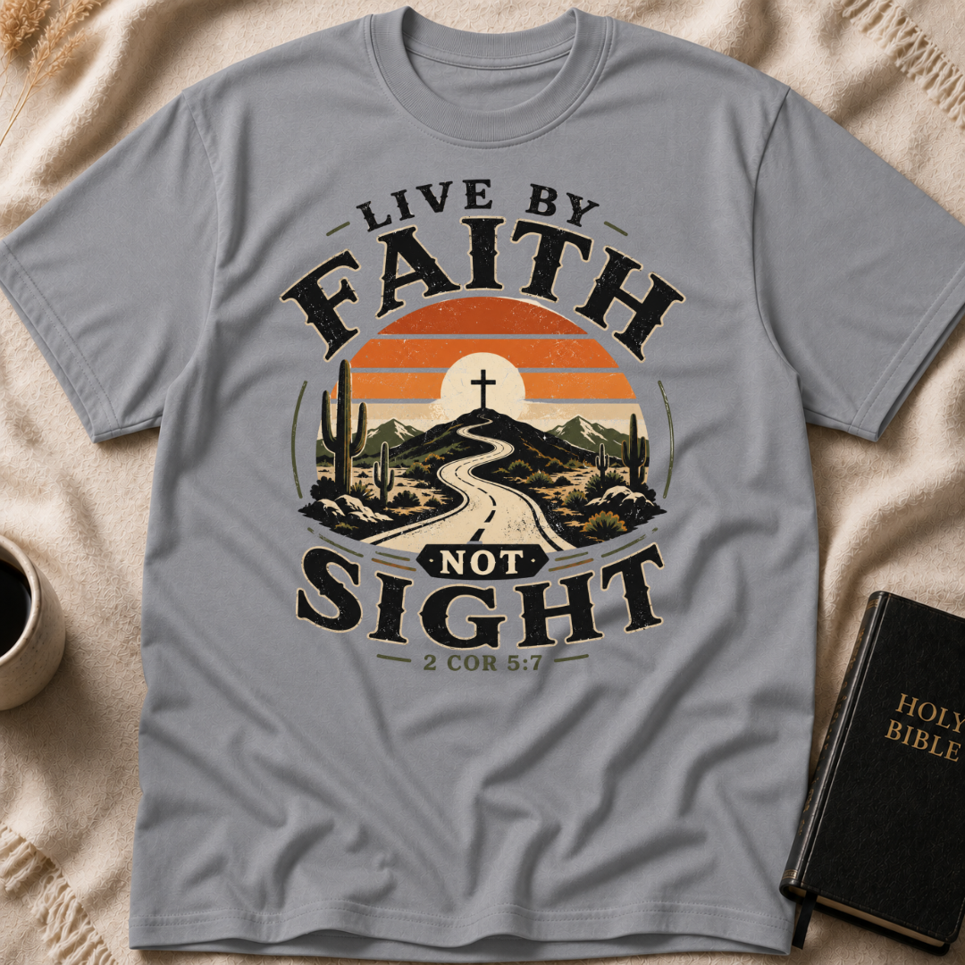 Live By Faith Not Sight T-Shirt