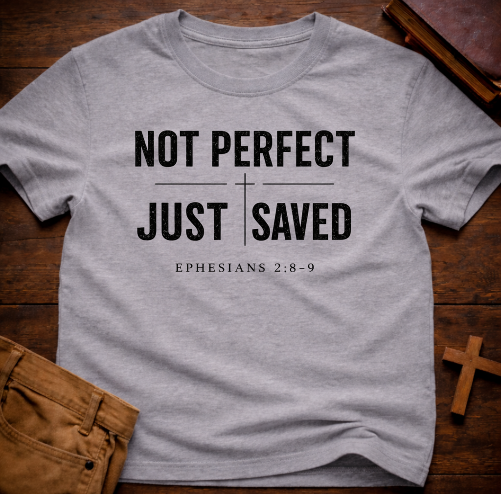 Not Perfect Just Saved T-Shirt