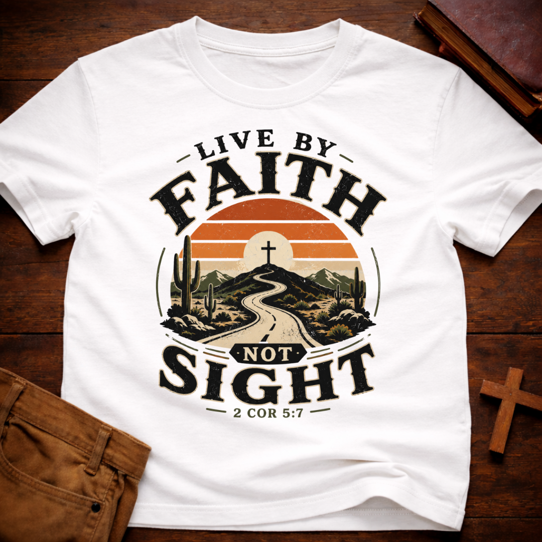 Live By Faith Not Sight T-Shirt