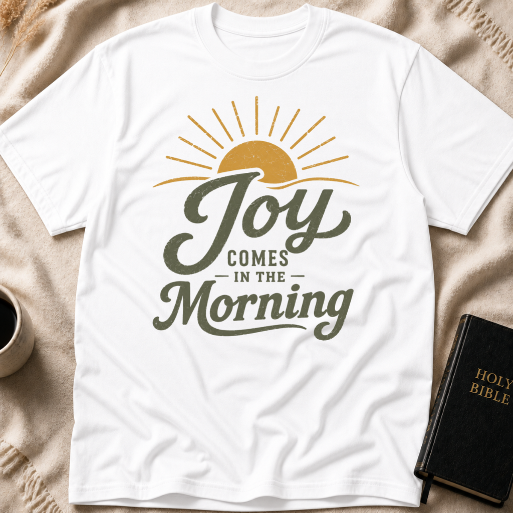 Joy Comes In The Morning Vintage T-Shirt