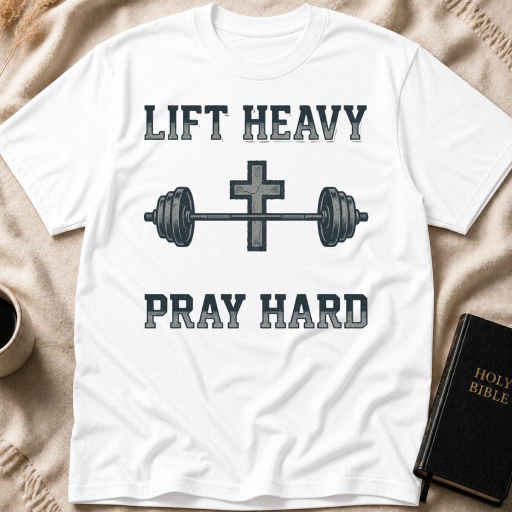 Lift Heavy Pray Hard T-Shirt