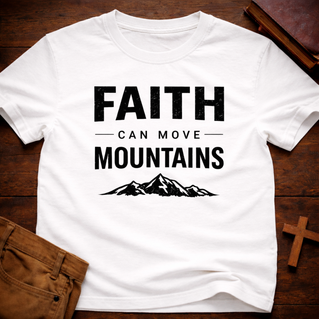 Faith Can Move Mountains T-Shirt