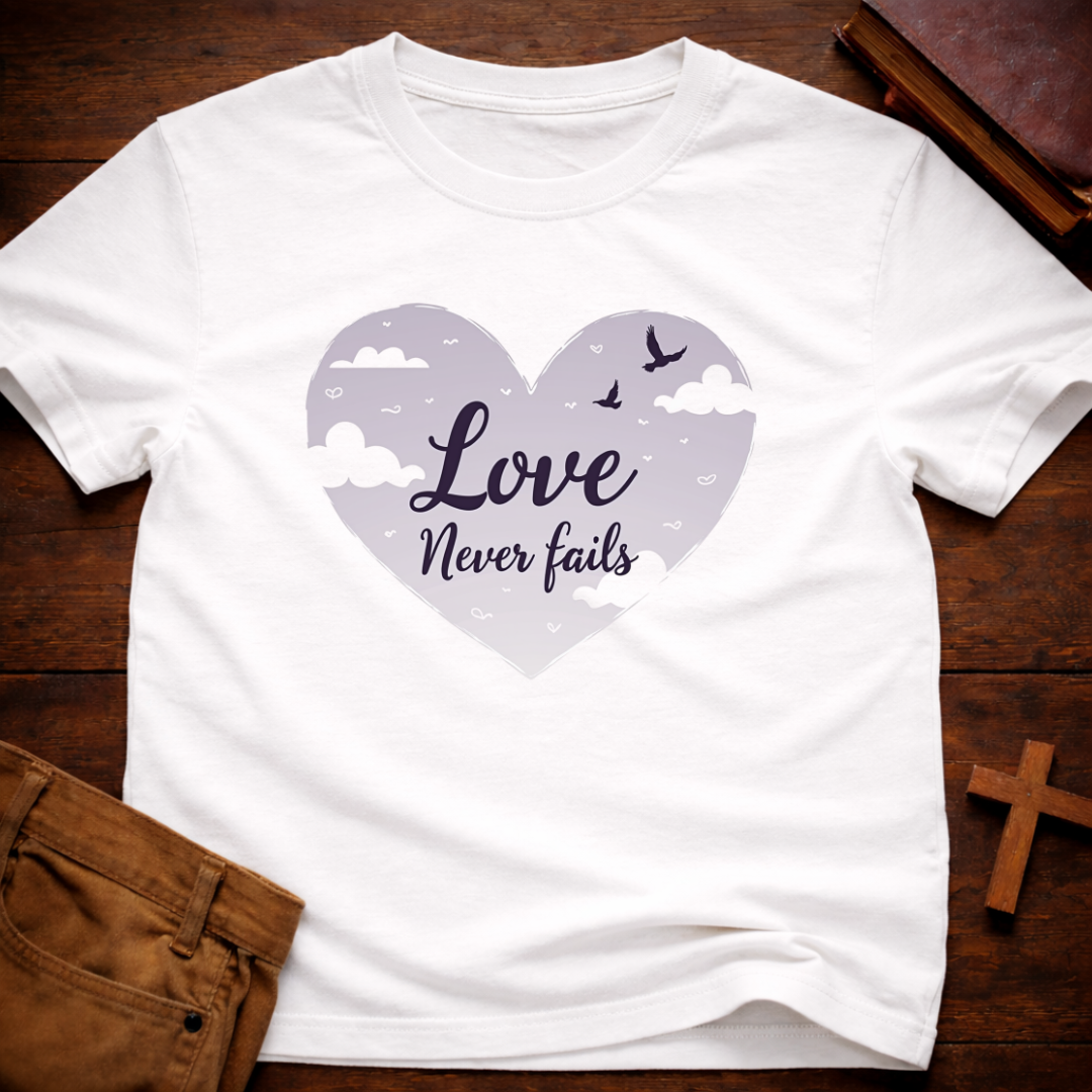 Love Never Fails T-Shirt